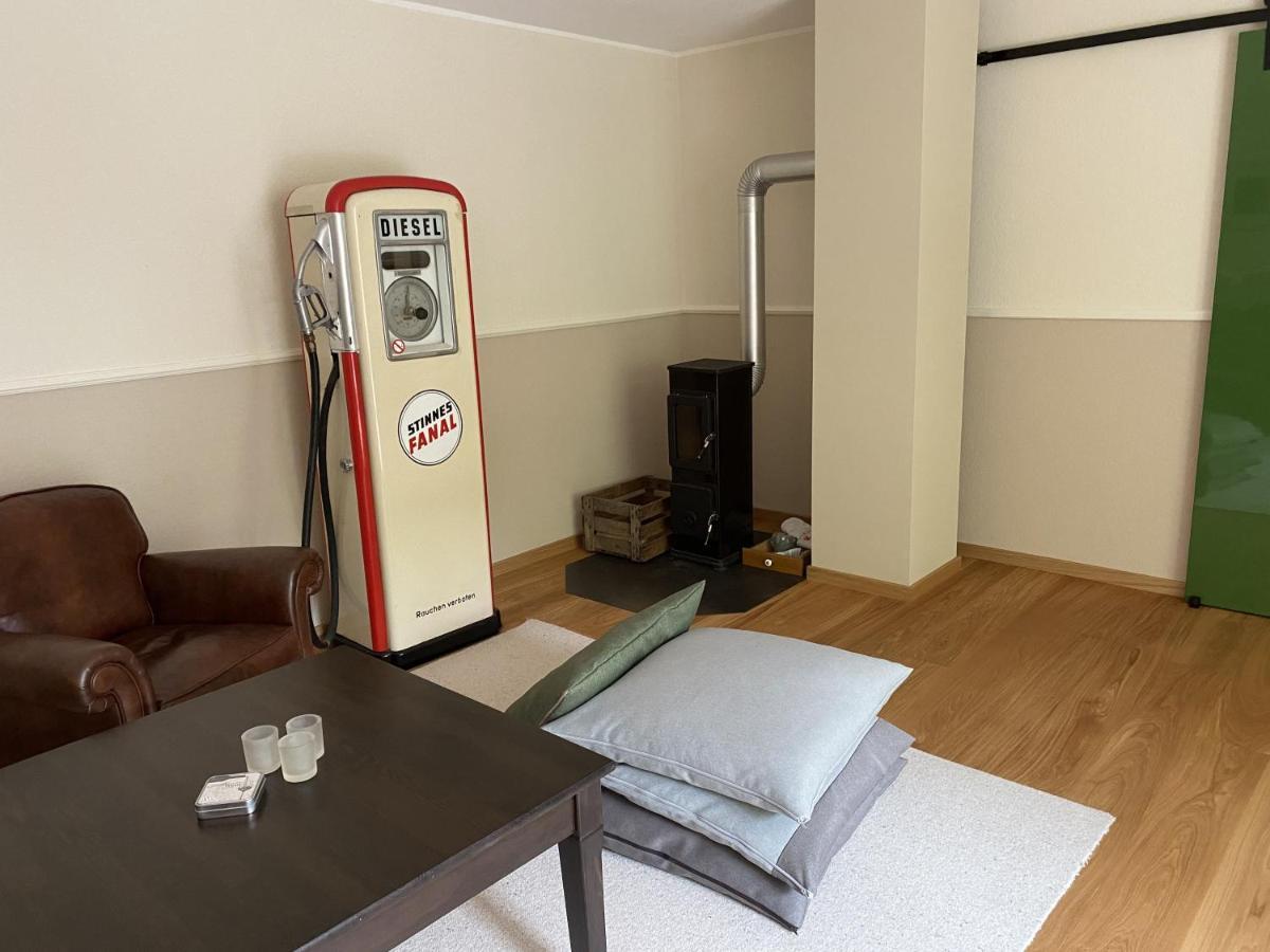 Eine Gemuetliche Ferienwohnung Mit Garten Bad Karlshafen Eksteriør bilde